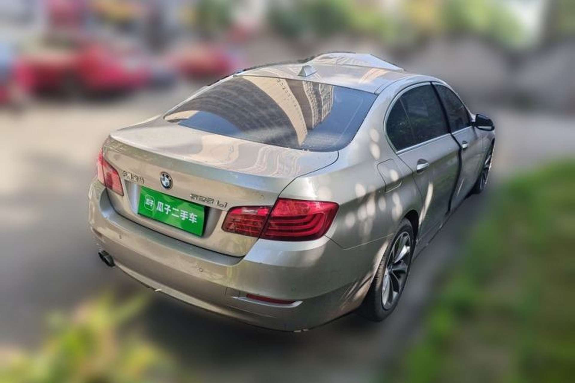 Used BMW 5 Series 2017 525Li Leading Model Rear Right 45 Deg