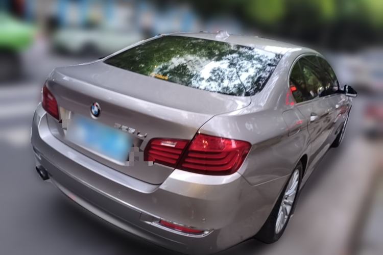 Used BMW 5 Series 2017 525Li Luxury Design Package Rear Right 45 Deg