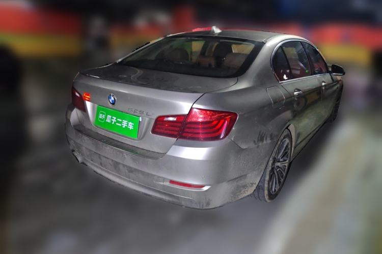 Used BMW 5 Series 2017 525Li Leading Model Rear Right 45 Deg