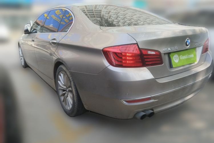 Used BMW 5 Series 2017 525Li Luxury Design Package Rear Left 45 Deg