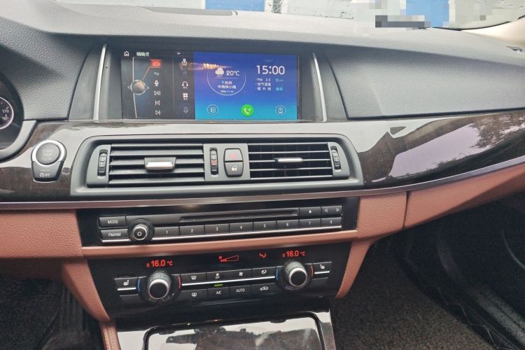 Used BMW 5 Series 2017 525Li Leading Model Audio And AC Panel