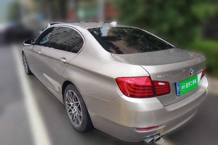 Used BMW 5 Series 2017 525Li Luxury Design Package Rear Left 45 Deg
