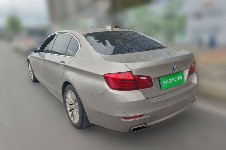 Used BMW 5 Series 2017 525Li Luxury Design Package Rear Left 45 Deg