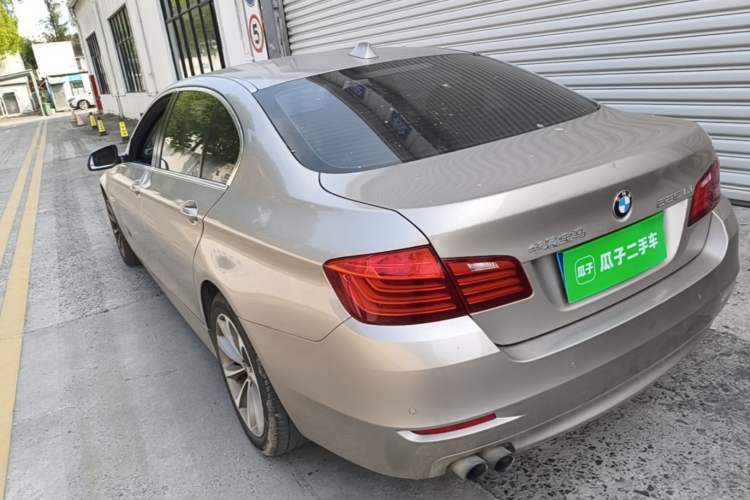 Used BMW 5 Series 2017 525Li Leading Model Rear Left 45 Deg