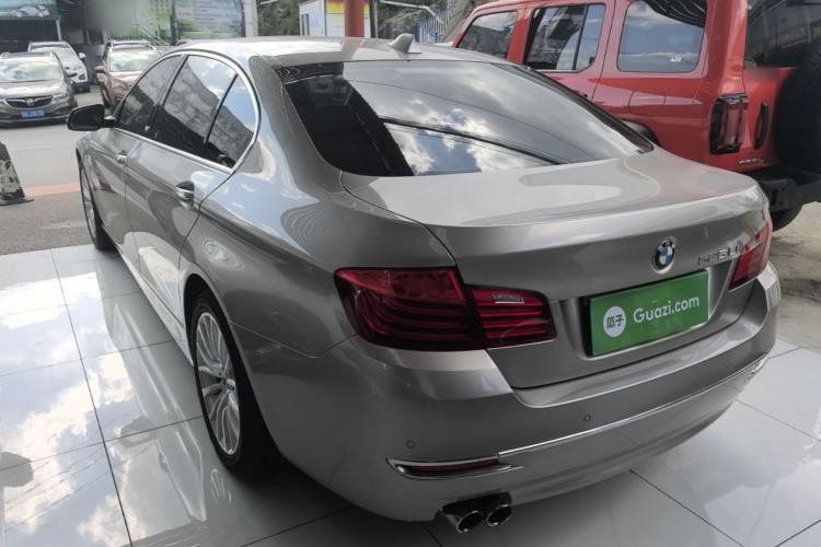 Used BMW 5 Series 2017 525Li Luxury Design Package Rear Left 45 Deg