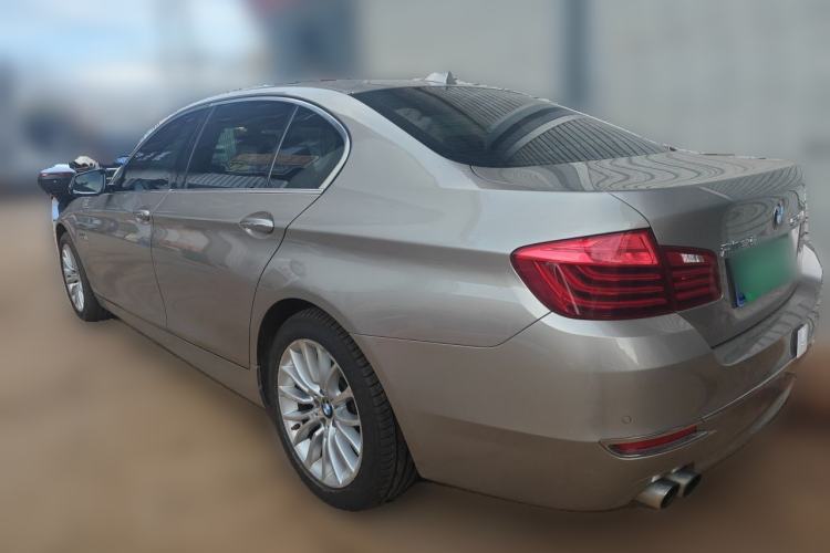 Used BMW 5 Series 2017 525Li Luxury Design Package Rear Left 45 Deg