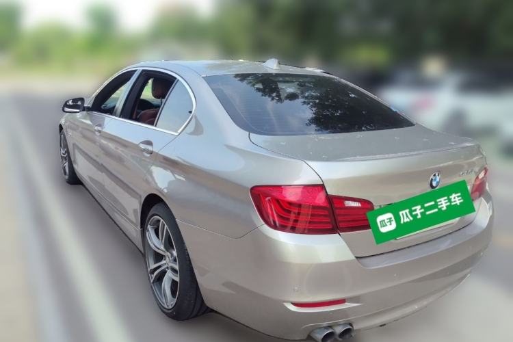 Used BMW 5 Series 2017 525Li Leading Model Rear Left 45 Deg