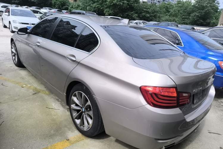 Used BMW 5 Series 2017 525Li Leading Model Rear Left 45 Deg