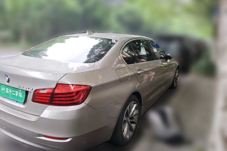 Used BMW 5 Series 2017 525Li Leading Model Rear Right 45 Deg