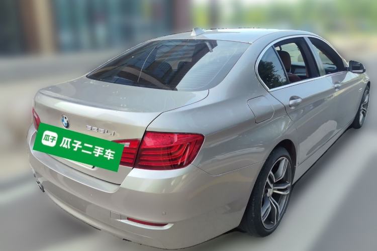 Used BMW 5 Series 2017 525Li Leading Model Rear Right 45 Deg