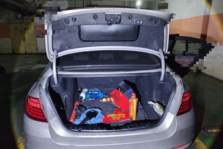 Used BMW 5 Series 2017 525Li Leading Model Trunk