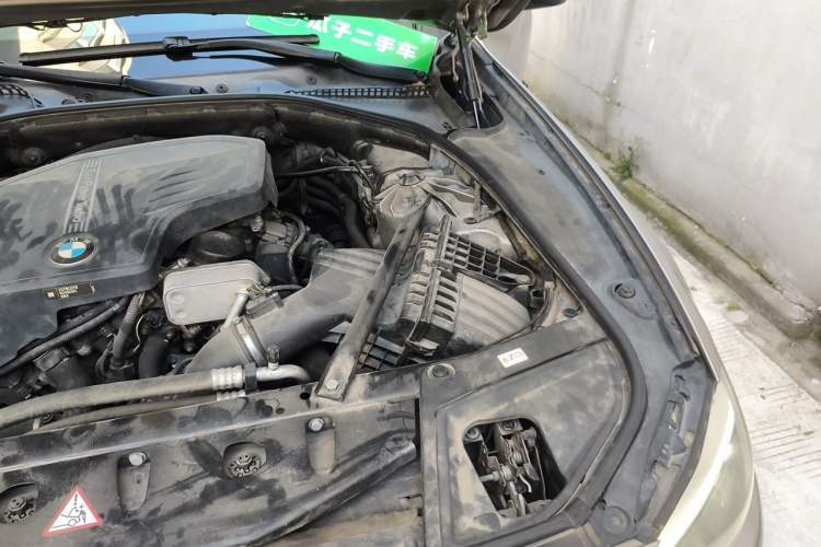 Used BMW 5 Series 2017 525Li Luxury Design Package Engine Bay Left