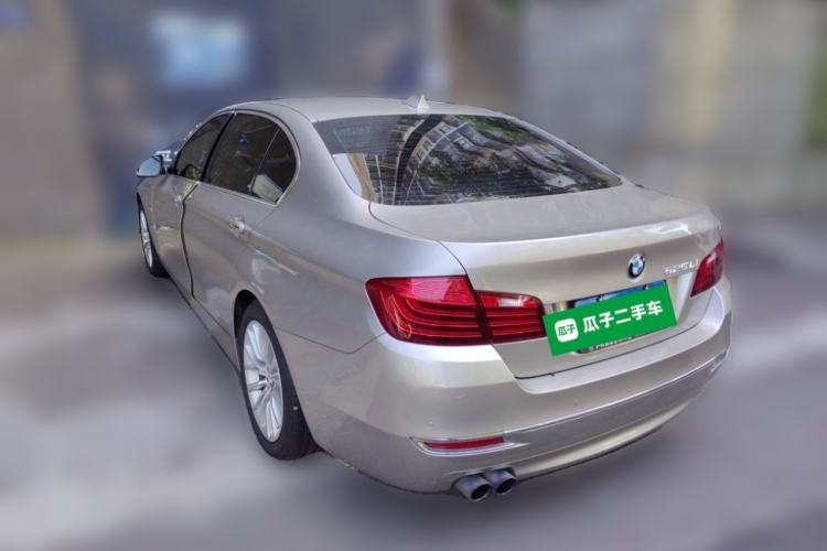 Used BMW 5 Series 2017 525Li Luxury Design Package Rear Left 45 Deg