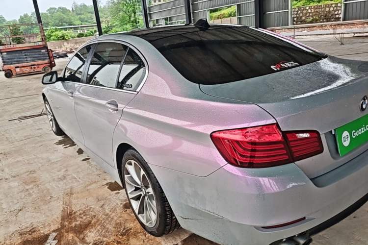 Used BMW 5 Series 2017 525Li Leading Model Rear Left 45 Deg