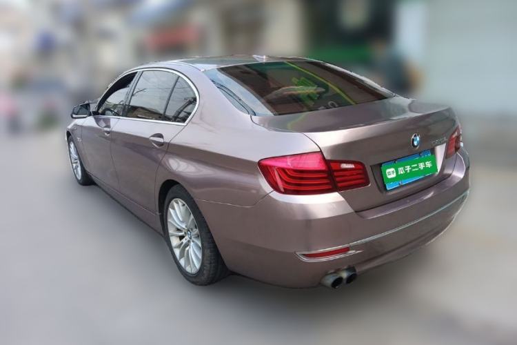 Used BMW 5 Series 2017 525Li Luxury Design Package Rear Left 45 Deg