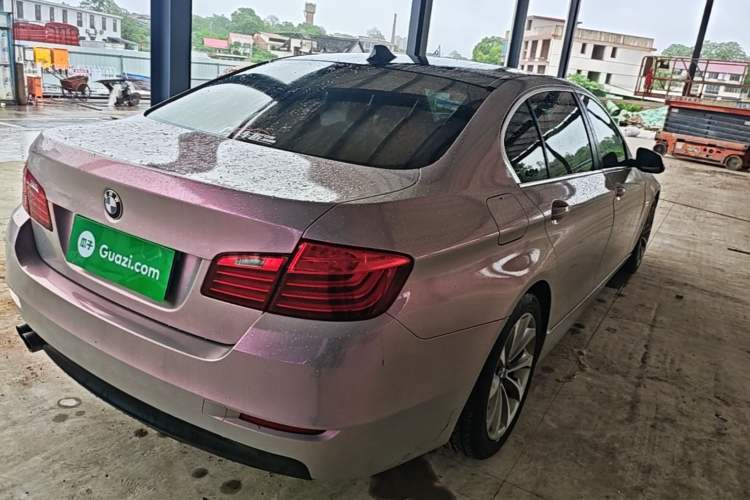 Used BMW 5 Series 2017 525Li Leading Model Rear Right 45 Deg