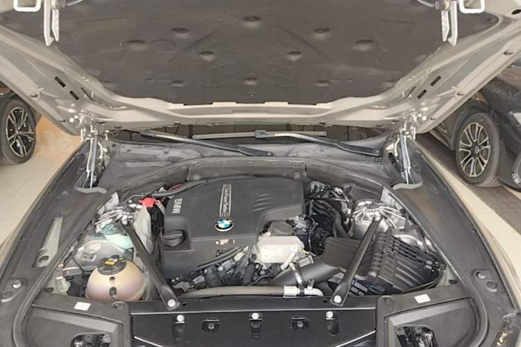 Used BMW 5 Series 2017 525Li Luxury Design Package Engine Bay