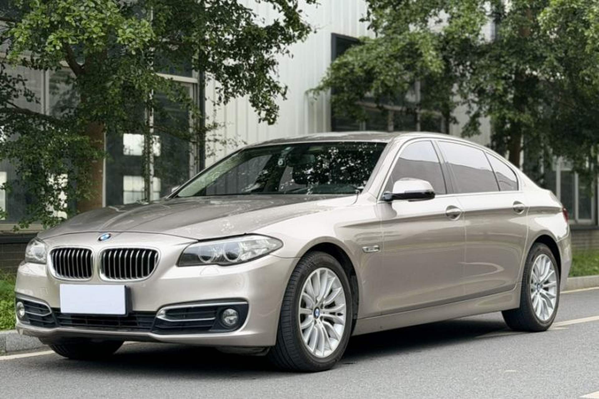 Used BMW 5 Series 2017 525Li Luxury Design Package Front Left 45 Deg