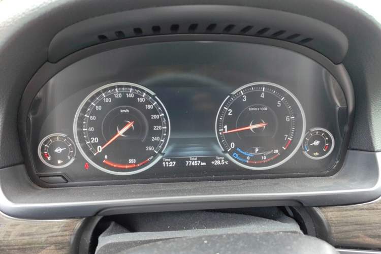 Used BMW 5 Series 2017 525Li Luxury Design Package Instrument Cluster