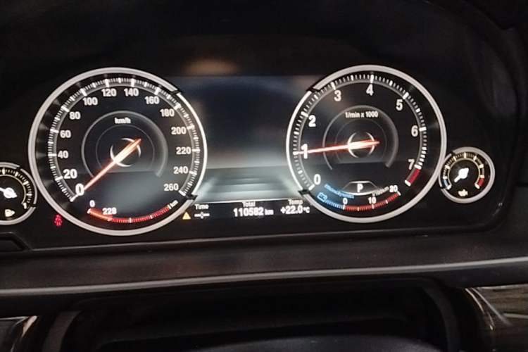 Used BMW 5 Series 2017 525Li Luxury Design Package Instrument Cluster
