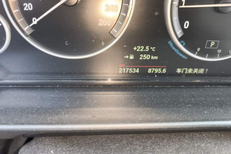 Used BMW 5 Series 2017 525Li Luxury Design Package Odometer Close Up
