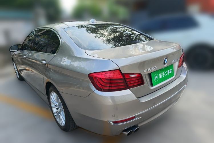 Used BMW 5 Series 2017 525Li Luxury Design Package Rear Left 45 Deg