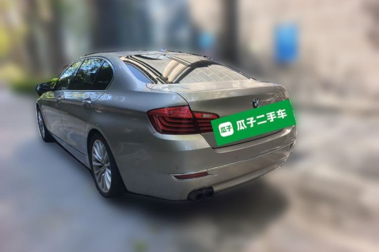 Used BMW 5 Series 2017 525Li Luxury Design Package Rear Left 45 Deg