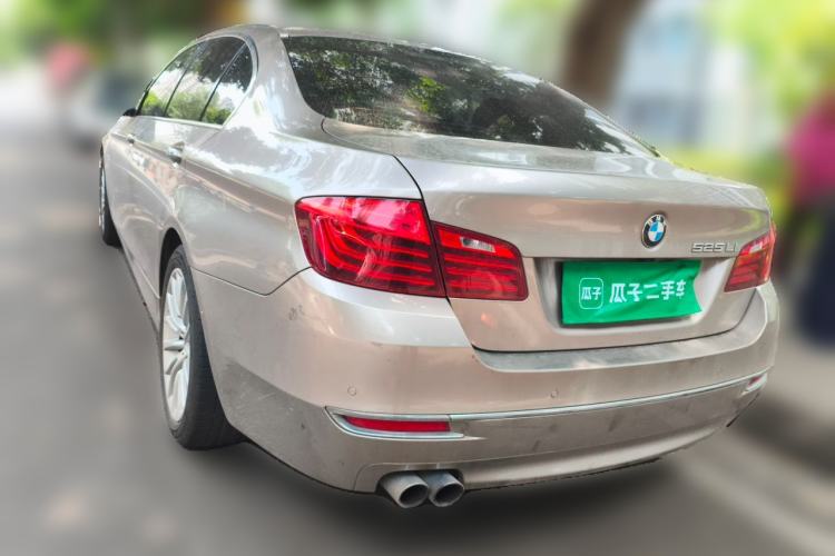 Used BMW 5 Series 2017 525Li Luxury Design Package Rear Left 45 Deg
