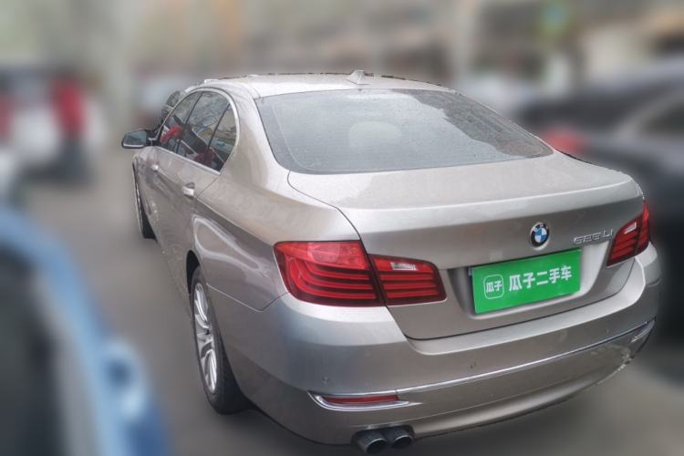 Used BMW 5 Series 2017 525Li Luxury Design Package Rear Left 45 Deg