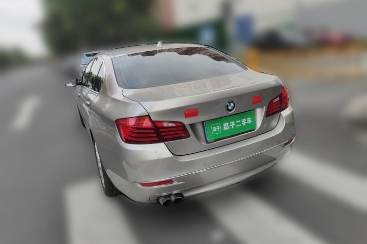 Used BMW 5 Series 2017 525Li Luxury Design Package Rear Left 45 Deg