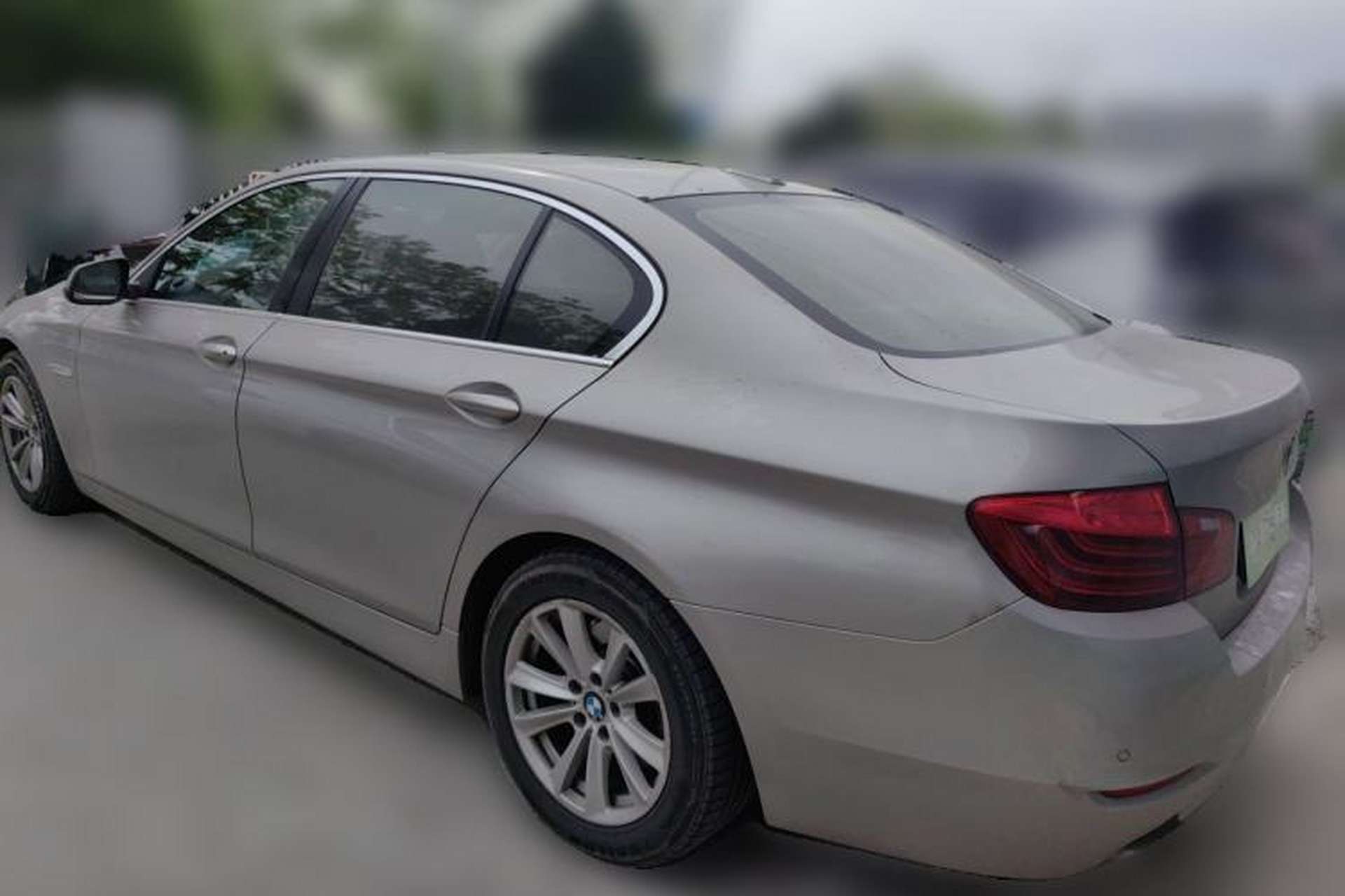 Used BMW 5 Series 2017 520Li Elegant Edition Rear Left 45 Deg