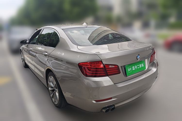 Used BMW 5 Series 2017 525Li Leading Model Rear Left 45 Deg