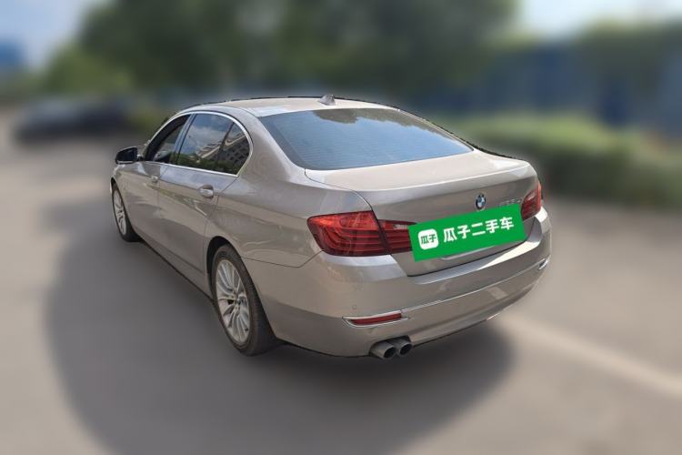 Used BMW 5 Series 2017 525Li Luxury Design Package Rear Left 45 Deg