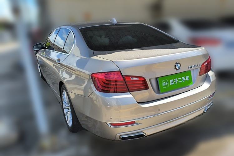 Used BMW 5 Series 2017 525Li Luxury Design Package Rear Left 45 Deg