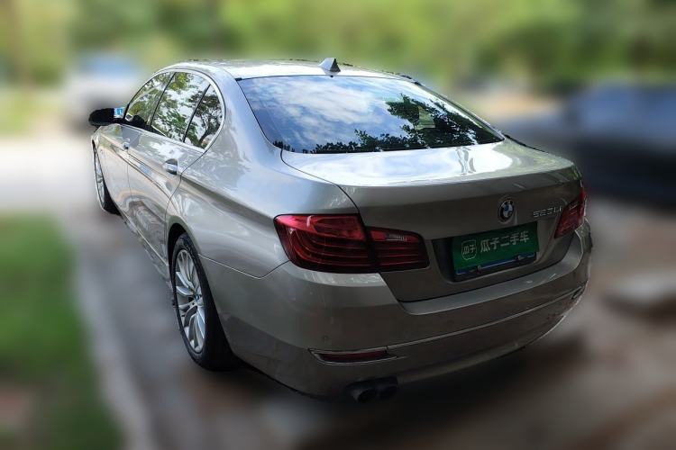 Used BMW 5 Series 2017 525Li Luxury Design Package Rear Left 45 Deg