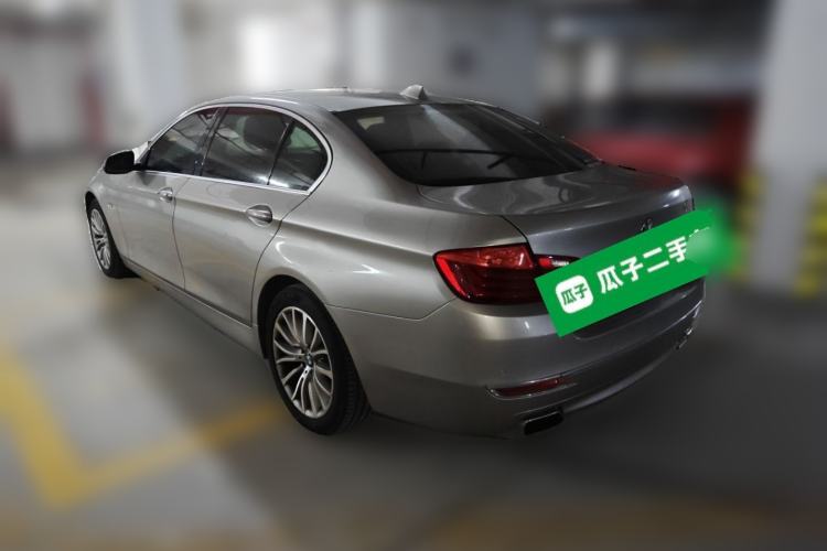 Used BMW 5 Series 2017 525Li Luxury Design Package Rear Left 45 Deg