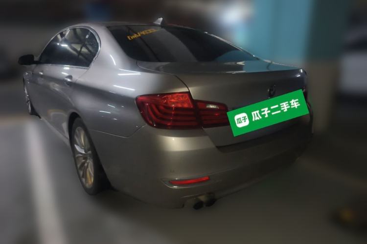 Used BMW 5 Series 2017 525Li Luxury Design Package Rear Left 45 Deg