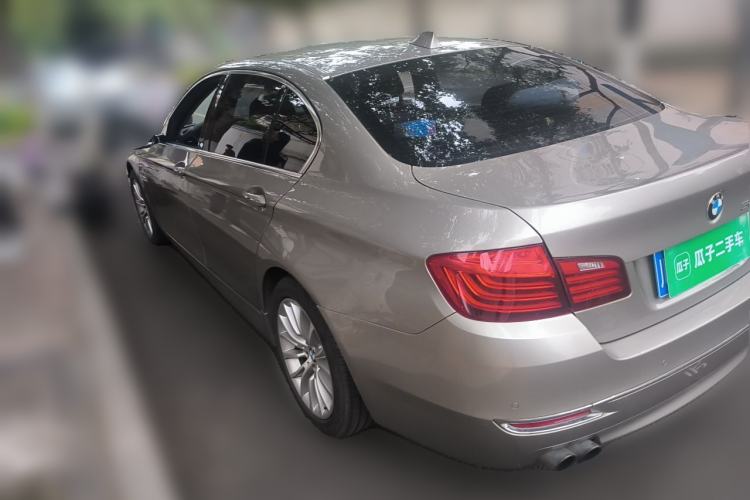 Used BMW 5 Series 2017 525Li Luxury Design Package Rear Left 45 Deg