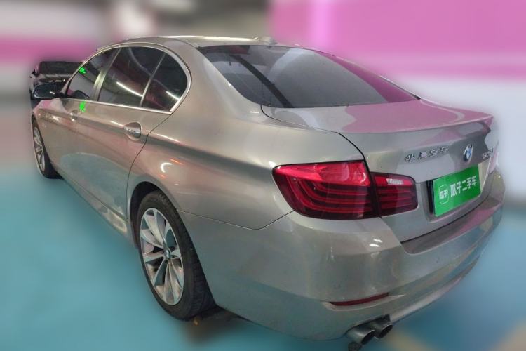 Used BMW 5 Series 2017 525Li Leading Model Rear Left 45 Deg