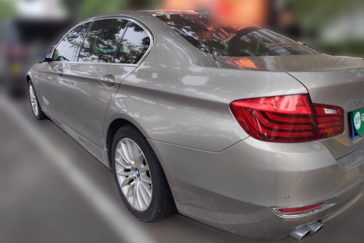 Used BMW 5 Series 2017 525Li Luxury Design Package Rear Left 45 Deg