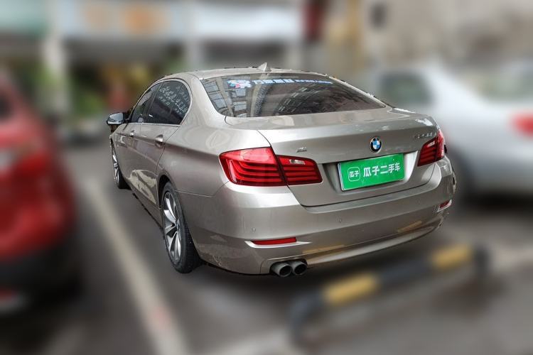 Used BMW 5 Series 2017 525Li Leading Model Rear Left 45 Deg