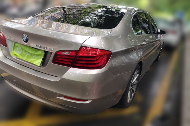 Used BMW 5 Series 2017 525Li Leading Model Rear Right 45 Deg