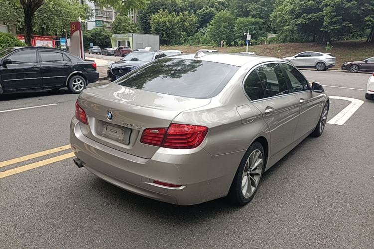 Used BMW 5 Series 2017 525Li Leading Model Rear Right 45 Deg