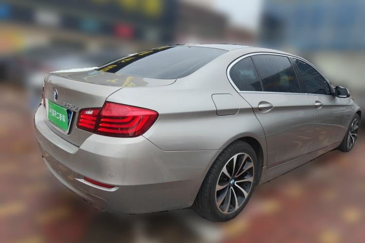 Used BMW 5 Series 2017 525Li Leading Model Rear Right 45 Deg
