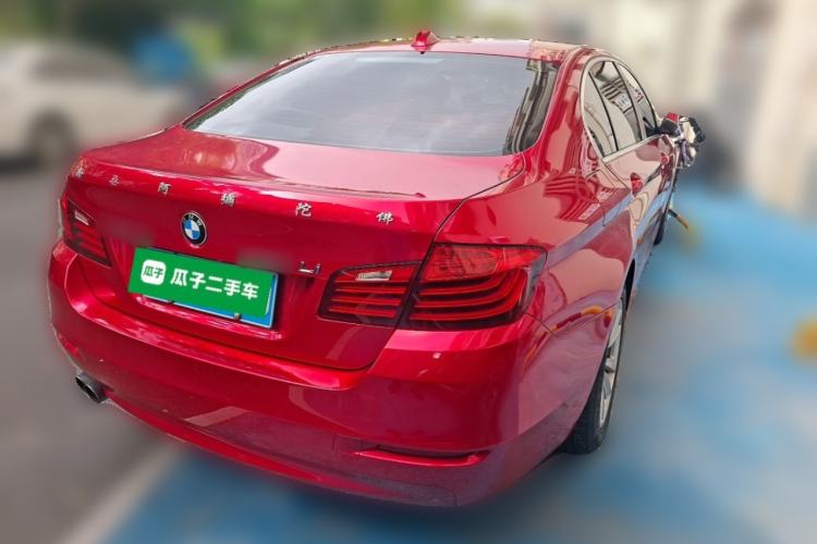 Used BMW 5 Series 2017 520Li Elegant Edition Rear Right 45 Deg