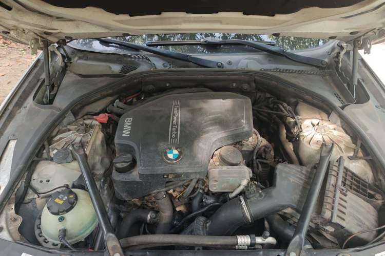 Used BMW 5 Series 2017 525Li Luxury Design Package Engine Bay