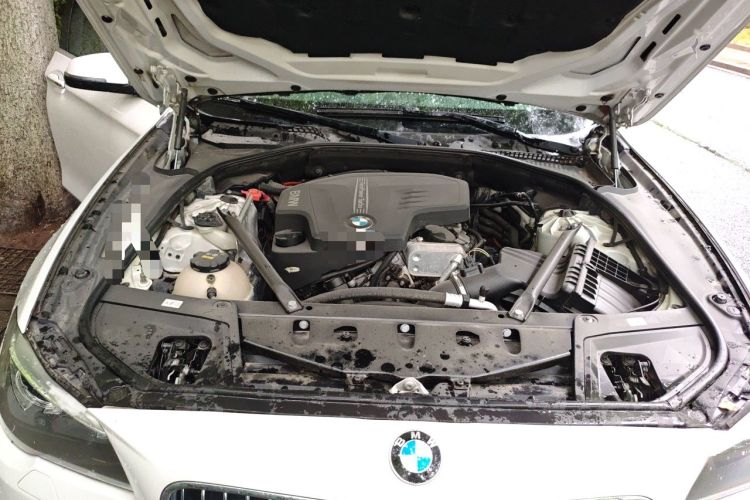 Used BMW 5 Series 2017 525Li Luxury Design Package Engine Bay