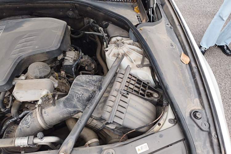 Used BMW 5 Series 2017 525Li Luxury Design Package Engine Bay Left