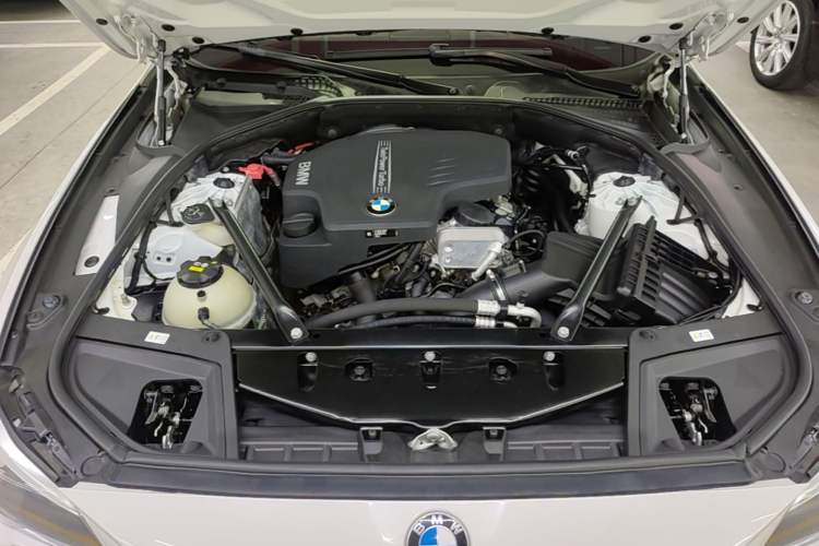 Used BMW 5 Series 2017 525Li Leading Model Engine Bay