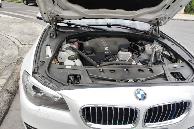 Used BMW 5 Series 2017 525Li Luxury Design Package Engine Bay Right